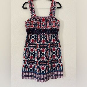 Geometric sheath dress